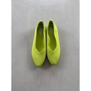 Dream Pairs Neon Yellow High Vis Flat Rave Highlighter (A1)